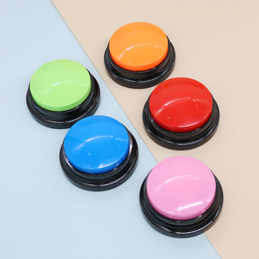 Interactive Dog Training Buttons - Voice Recording Communication Buzzers for Pet Training Premium Dog & Cat Toys | WhatDaDog Pet Store