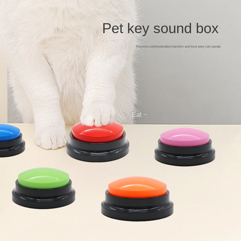 Interactive Dog Training Buttons - Voice Recording Communication Buzzers for Pet Training Premium Dog & Cat Toys | WhatDaDog Pet Store