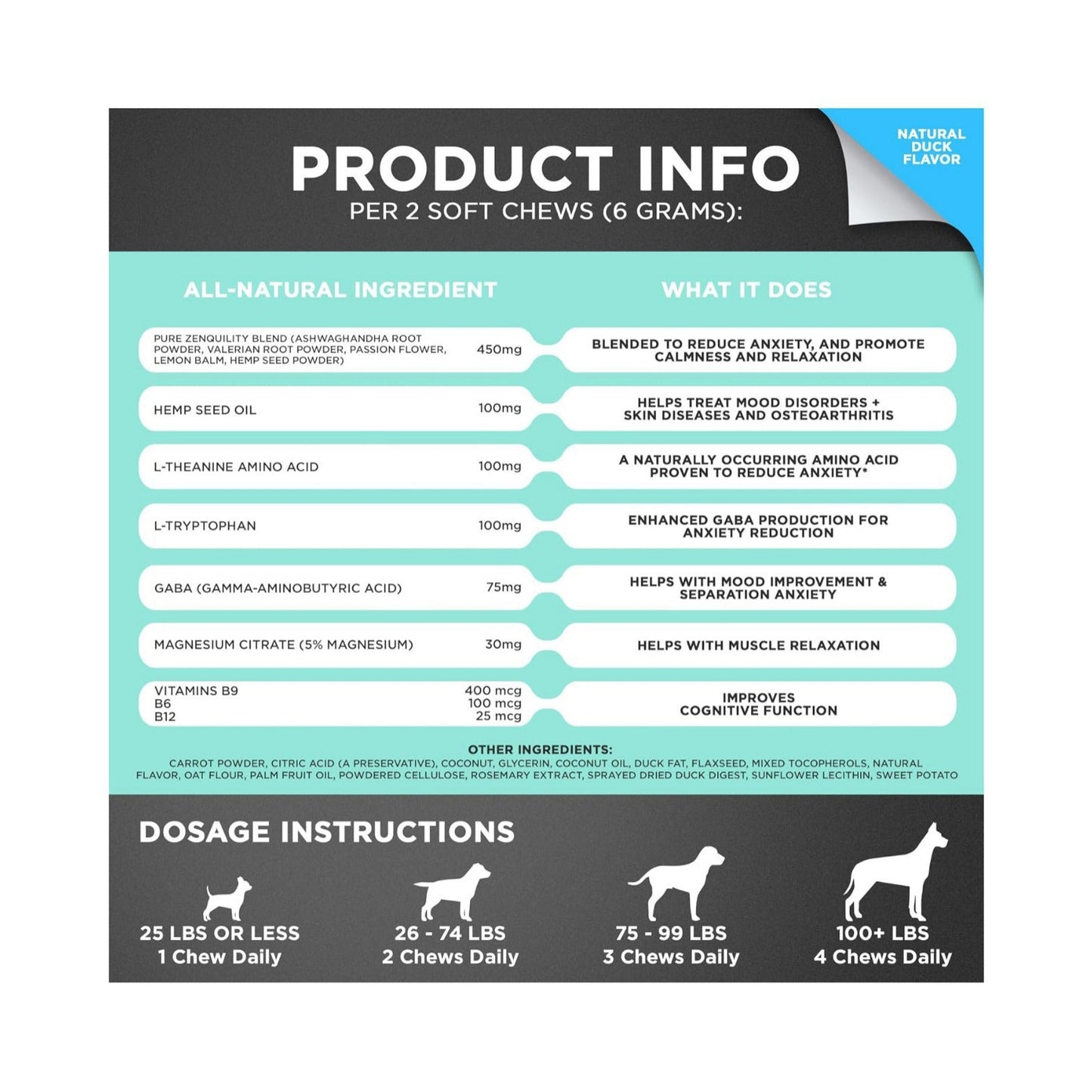 Calming Chews For Dogs Premium Dog & Cat Toys | WhatDaDog Pet Store