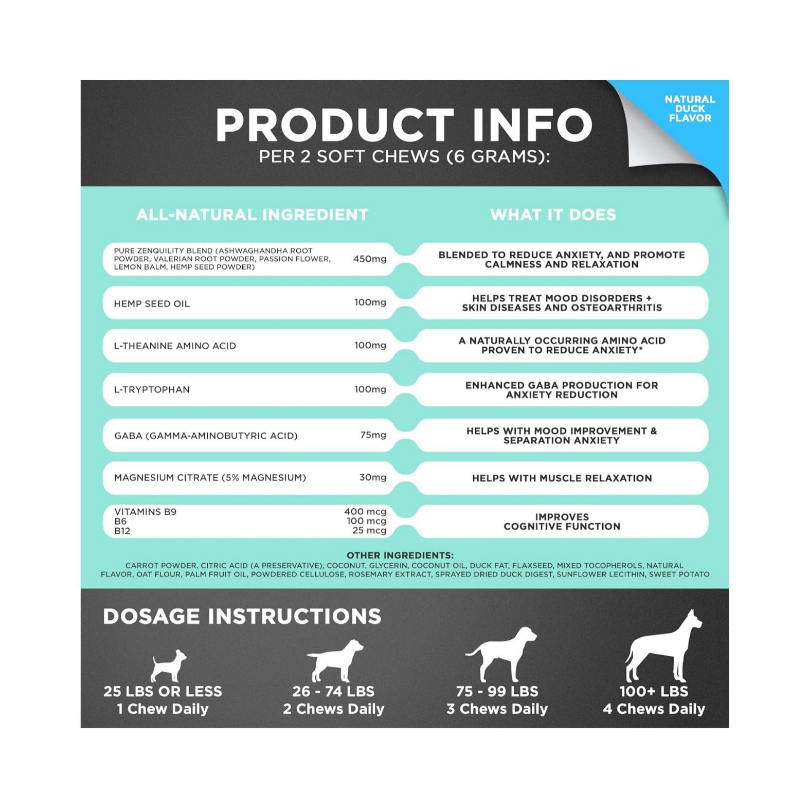 Calming Chews For Dogs Premium Dog & Cat Toys | WhatDaDog Pet Store