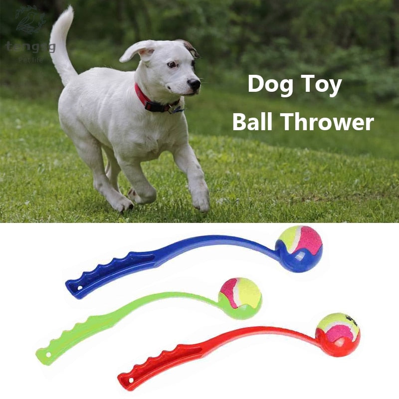 Tennis Ball Launcher for Dogs - Long Distance Fetch Toy Thrower WhatDaDog Premium Pet Store | Quality Dog & Cat Accessories