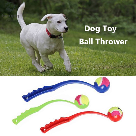 Tennis Ball Launcher for Dogs - Long Distance Fetch Toy Thrower WhatDaDog Premium Pet Store | Quality Dog & Cat Accessories