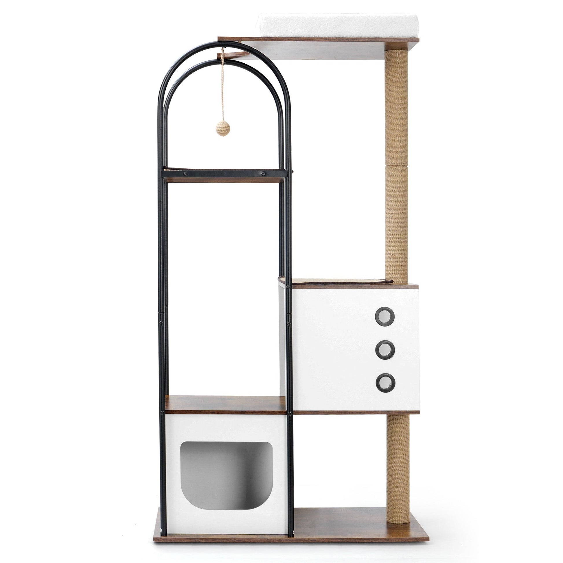 Skyline Multi-Level Cat Tower 59 Inches Tall WhatDaDog Premium Pet Store | Quality Dog & Cat Accessories