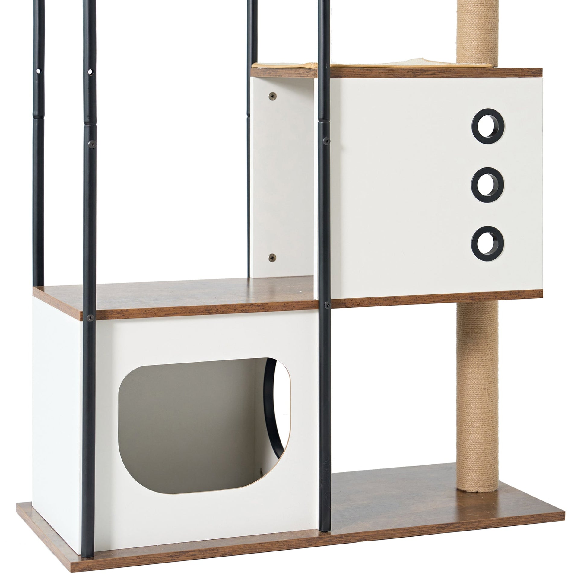 Skyline Multi-Level Cat Tower 59 Inches Tall WhatDaDog Premium Pet Store | Quality Dog & Cat Accessories