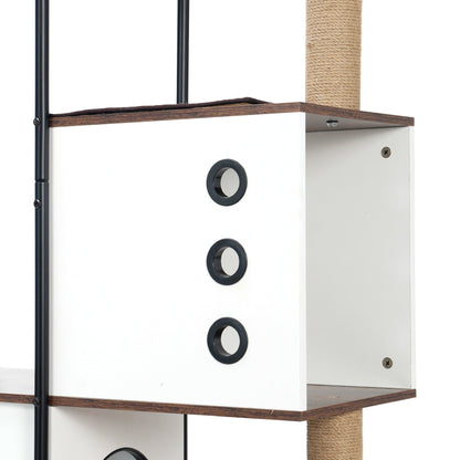 Skyline Multi-Level Cat Tower 59 Inches Tall WhatDaDog Premium Pet Store | Quality Dog & Cat Accessories