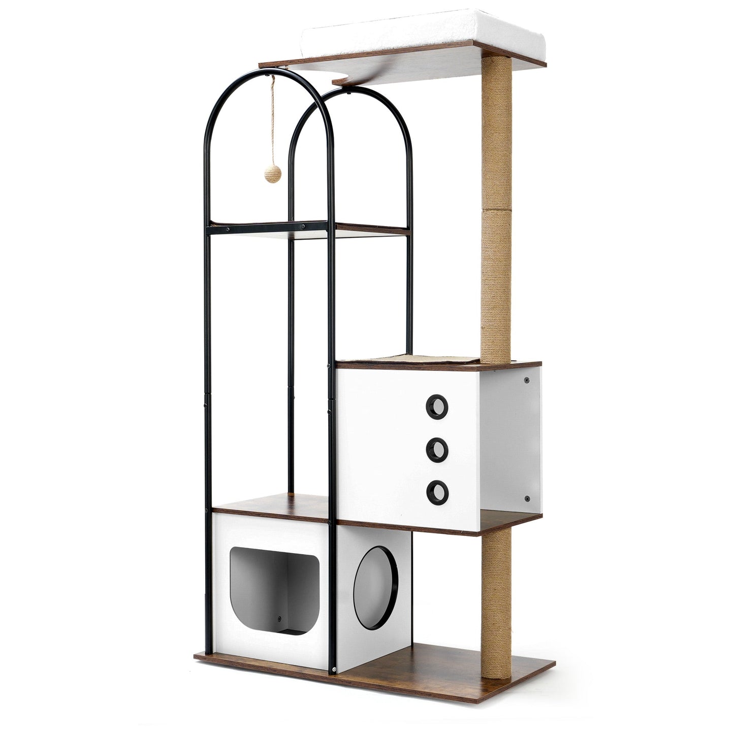 Skyline Multi-Level Cat Tower 59 Inches Tall WhatDaDog Premium Pet Store | Quality Dog & Cat Accessories